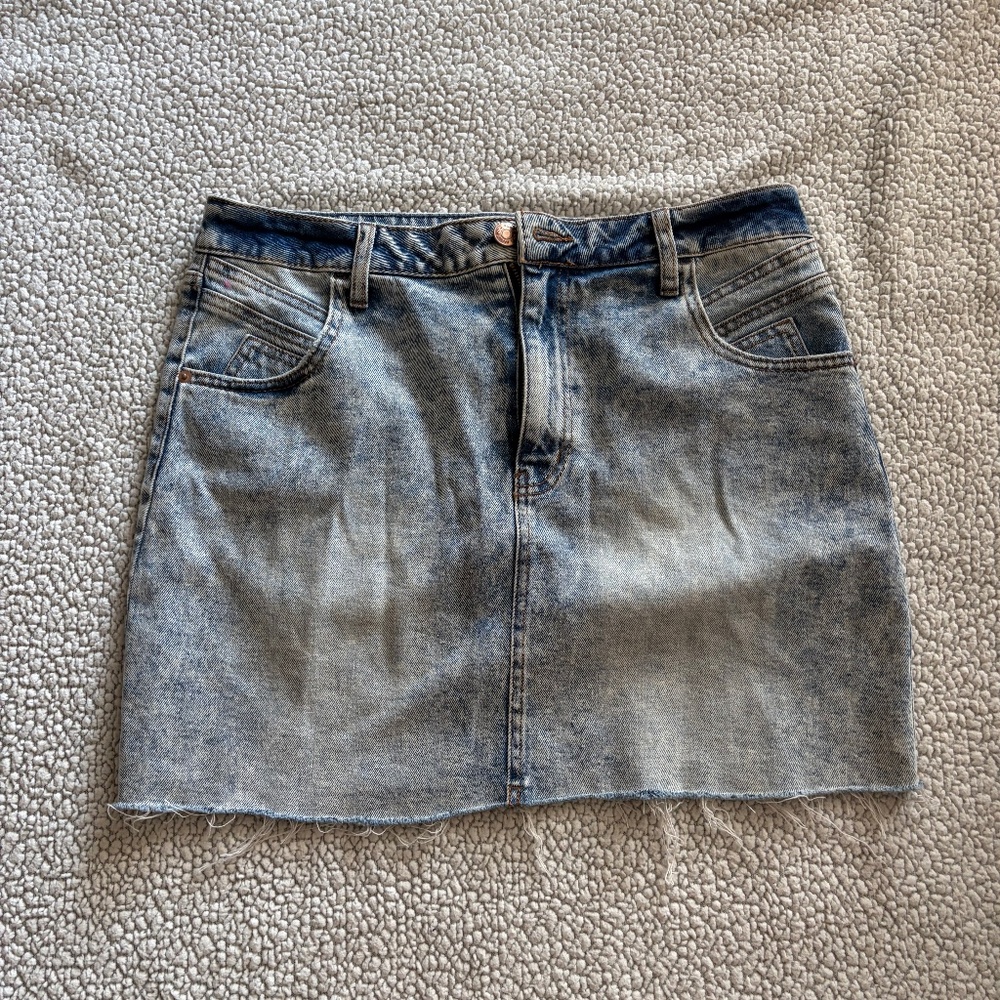 Jean skirt